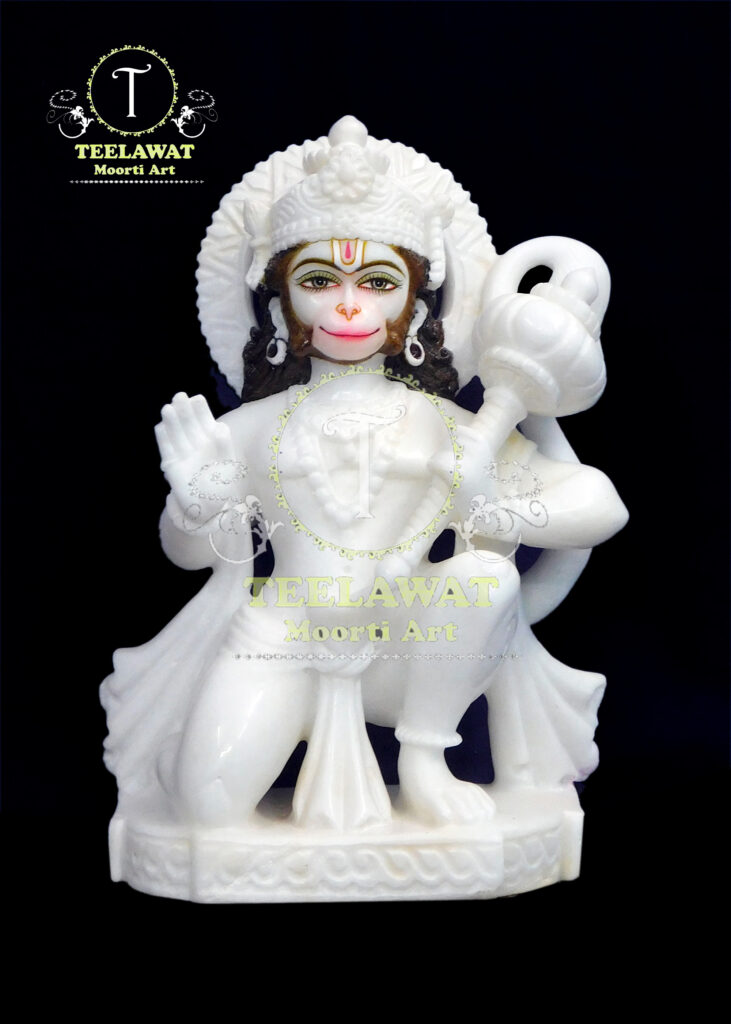 marble murti hanuman ji