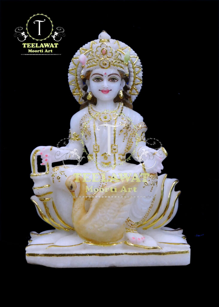 gayatri maa marble statue